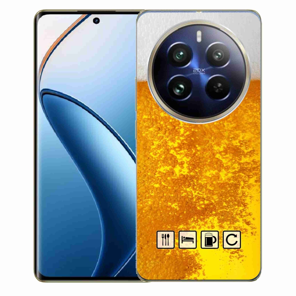Gélový kryt mmCase na Realme 12 Pro 5G/12 Pro+ 5G - pivný motív 3