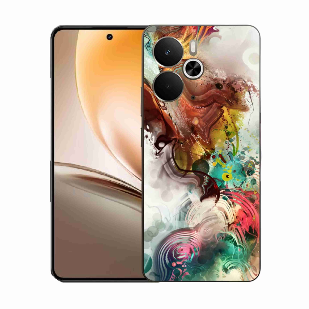 Gélový kryt mmCase na Realme 14 5G - abstrakt 1