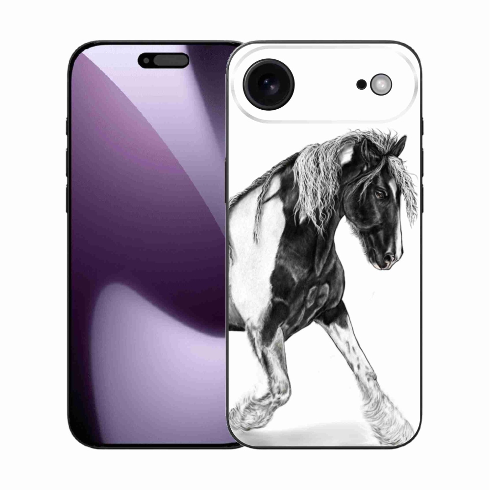 Gélový kryt mmCase na iPhone 17 Air - kôň