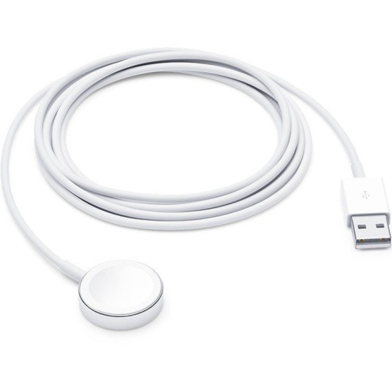 MX2F2ZM/A Apple Magnetický Nabíjací Kábel k Apple Watch 2m White (Bulk)