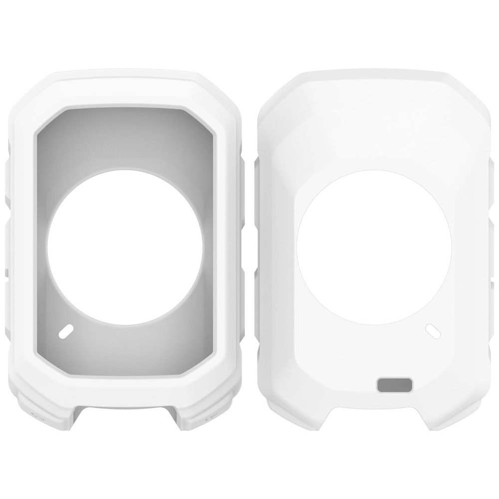 Snug silikónový obal na GPS cyklonavigácii Garmin Edge MTB - biely