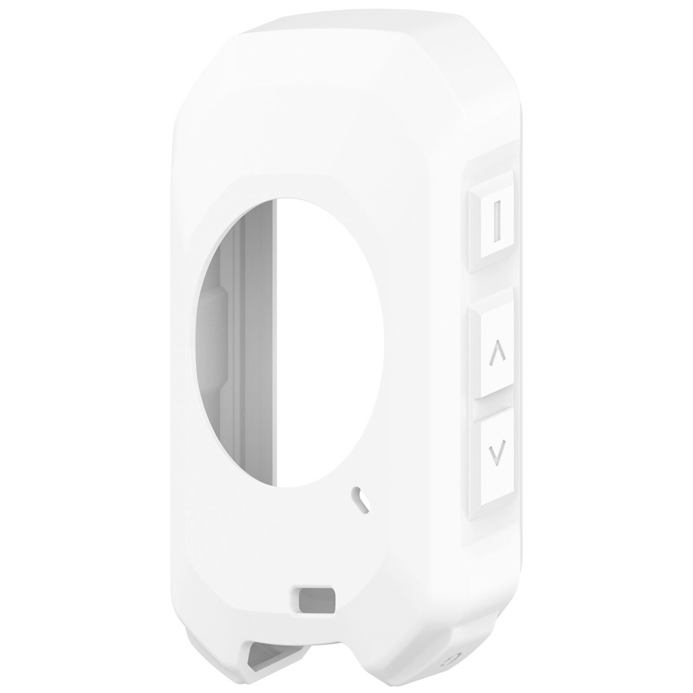 Snug silikónový obal na GPS cyklonavigácii Garmin Edge MTB - biely