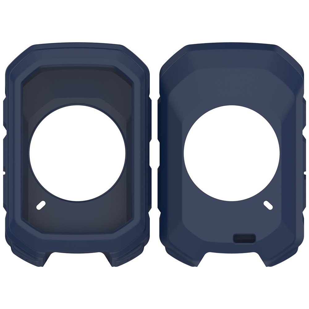 Snug silikónový obal na GPS cyklonavigácii Garmin Edge MTB - tmavomodrý