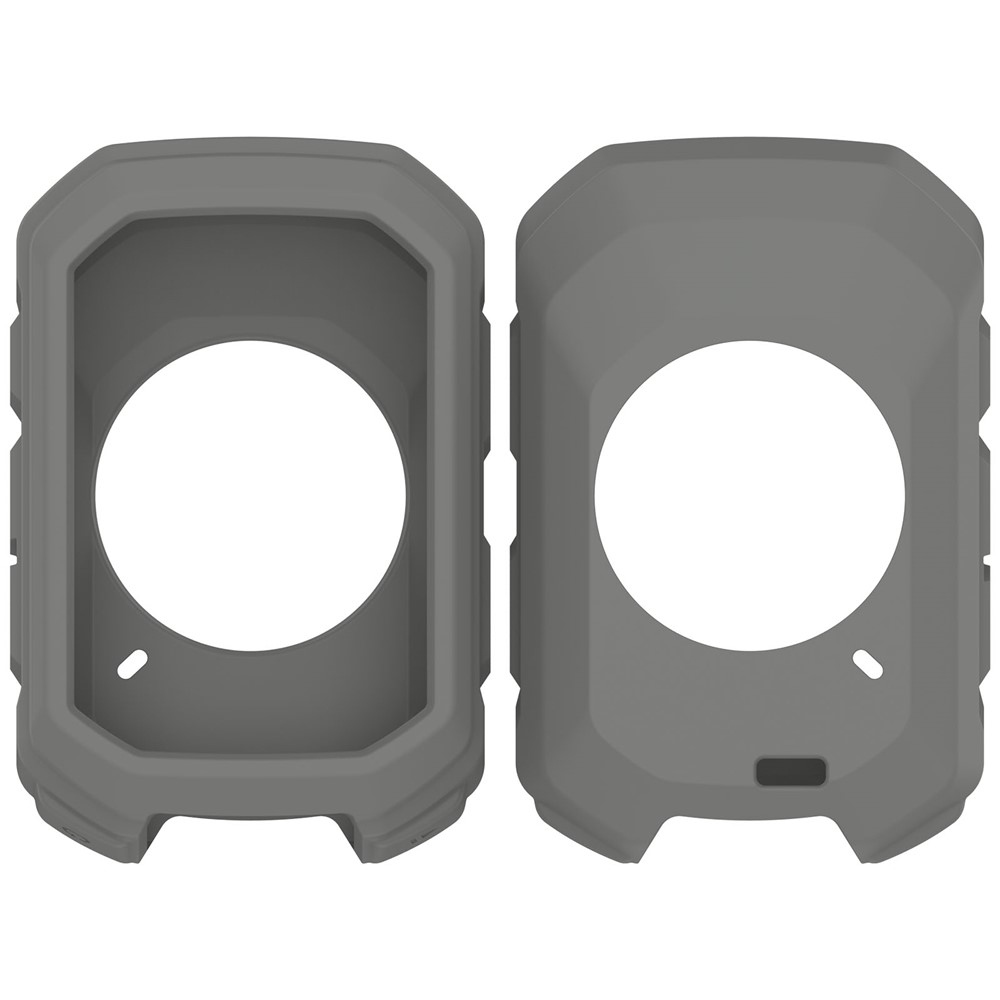 Snug silikónový obal na GPS cyklonavigácii Garmin Edge MTB - tmavosivý