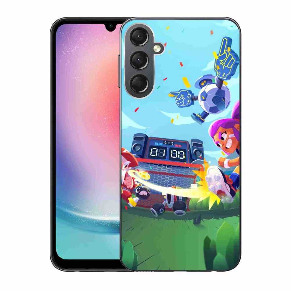 Gélový kryt mmCase na Samsung Galaxy A24 - brawl stars 1