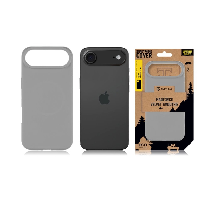 Taktický kryt MagForce Velvet Smoothie pre Apple iPhone 17 Air Foggy