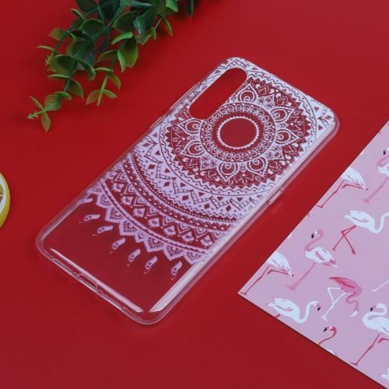 Soft gélový obal na Xiaomi Mi 9 - ružová mandala