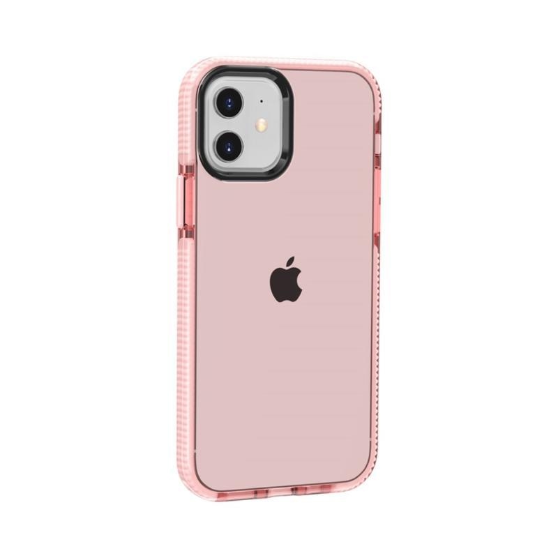 Soft gélový obal pre mobil iPhone 12 Pro / 12 - ružový