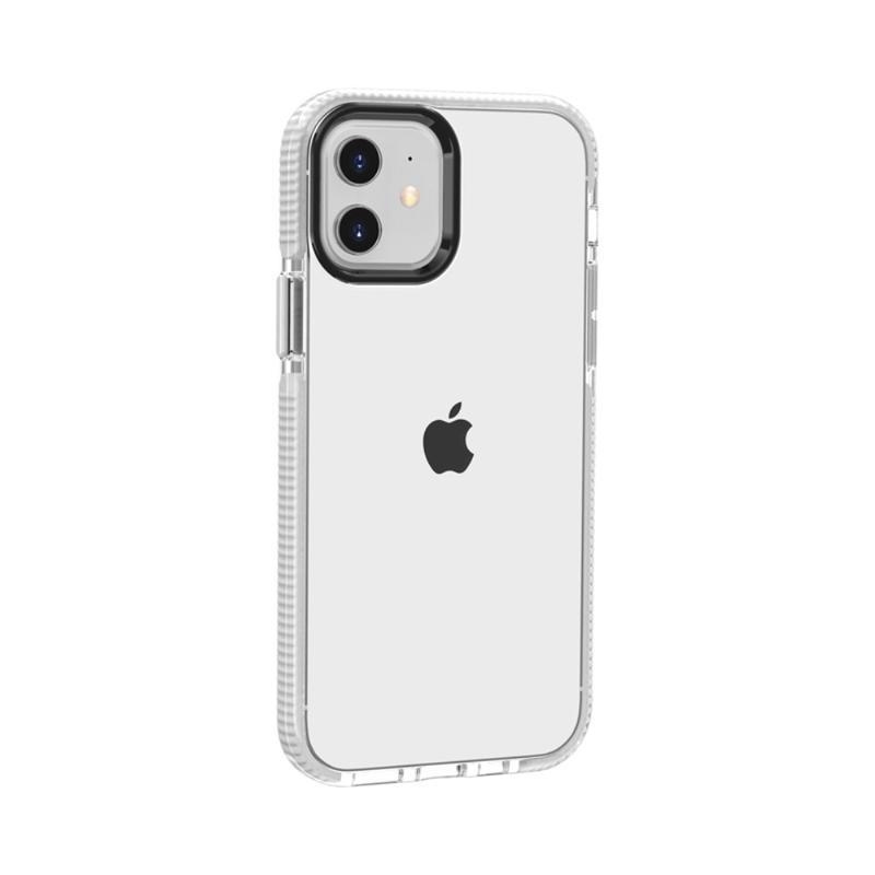 Soft gélový obal pre mobil iPhone 12 Pro / 12 - šedý