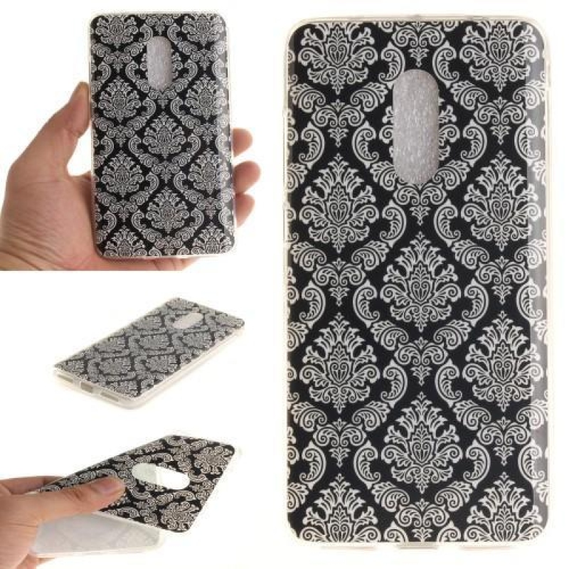 Softy gélový obal pre Xiaomi Redmi Note 4X - damask