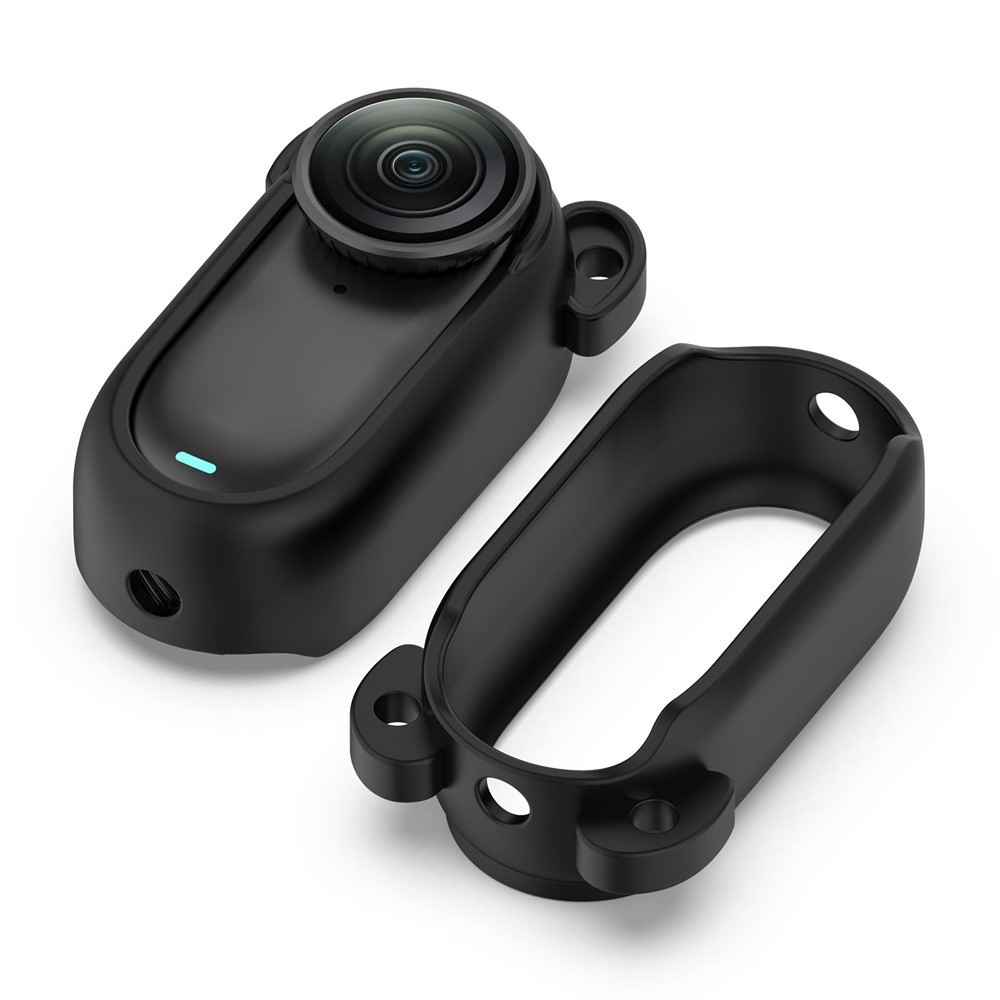 Silikónový ochranný obal pre Insta360 GO 3 / GO 3S - čierny