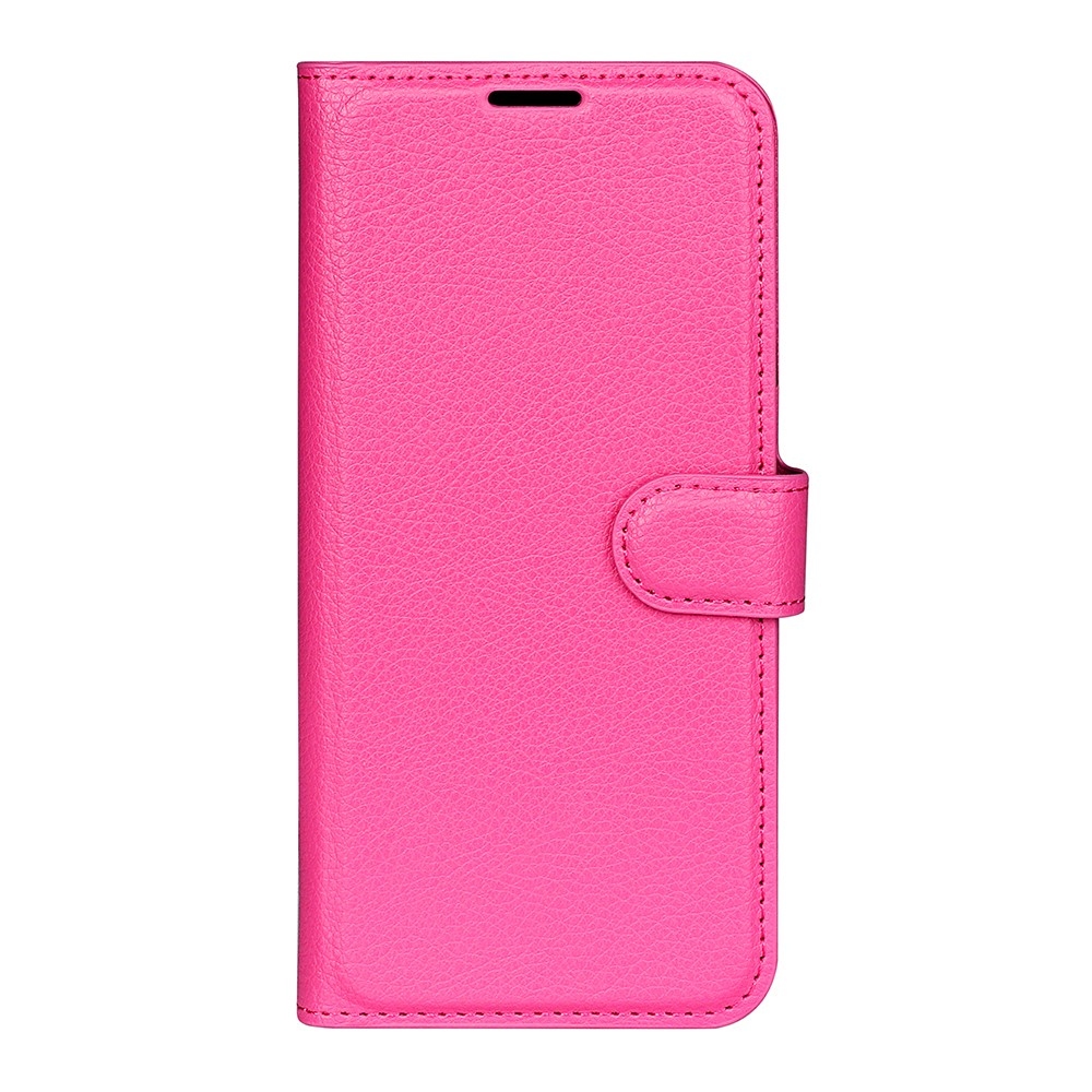 Litchi knižkové púzdro na Motorola Moto G84 5G - rose