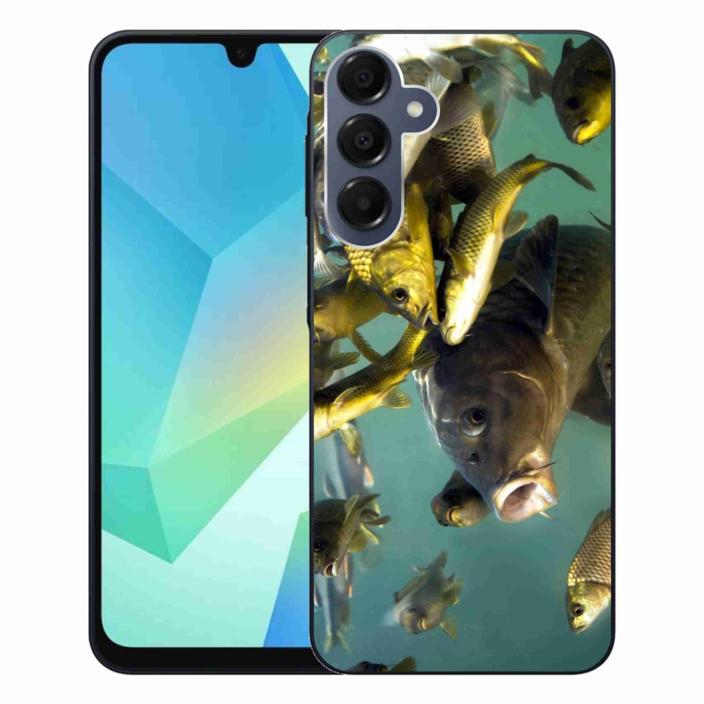 Gélový obal mmCase na Samsung Galaxy A16 4G/5G - kŕdeľ rýb