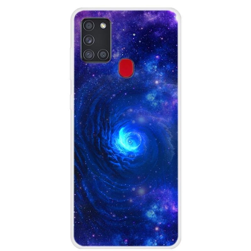 Space gélový kryt pre mobil Samsung Galaxy A21s - vzor 12