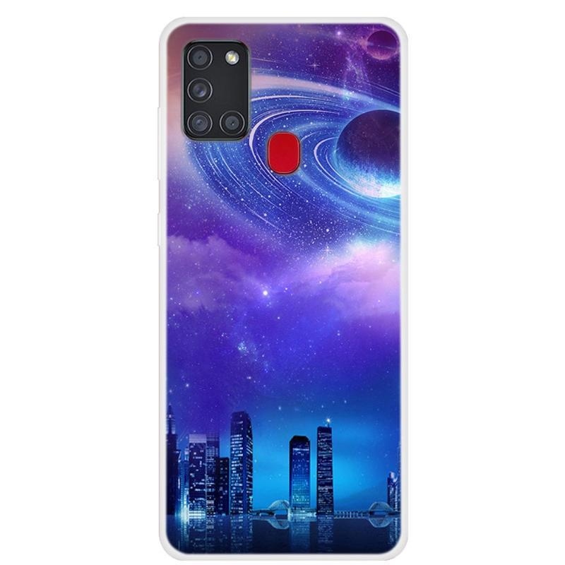 Space gélový kryt pre mobil Samsung Galaxy A21s - vzor 3