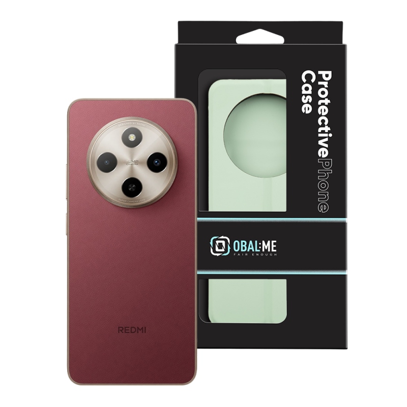 OBAL:ME SmoothTouch Puzdro pre Xiaomi Redmi 17C 4G v farbe mätovo zelenej
