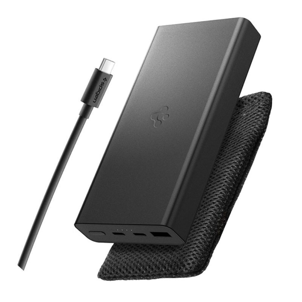 Spigen EA3020 powerbanka 20000 mAh 30W - čierna