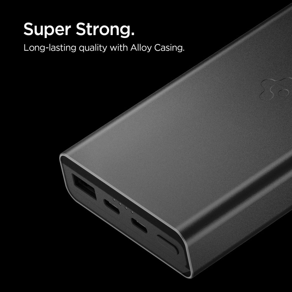 Spigen EA3020 powerbanka 20000 mAh 30W - čierna