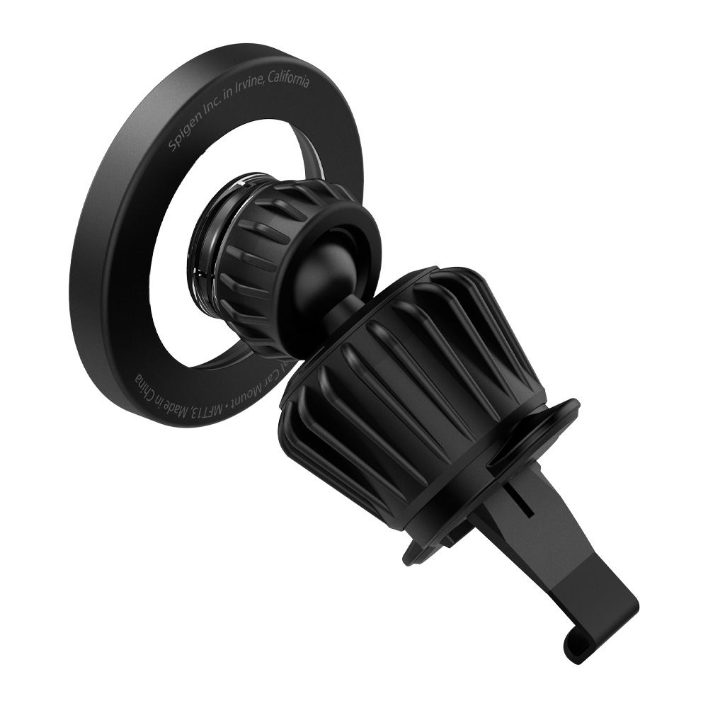 Spigen MFT13 magnetický držiak MagSafe do auta na palubnú dosku aj ventiláciu - čierny
