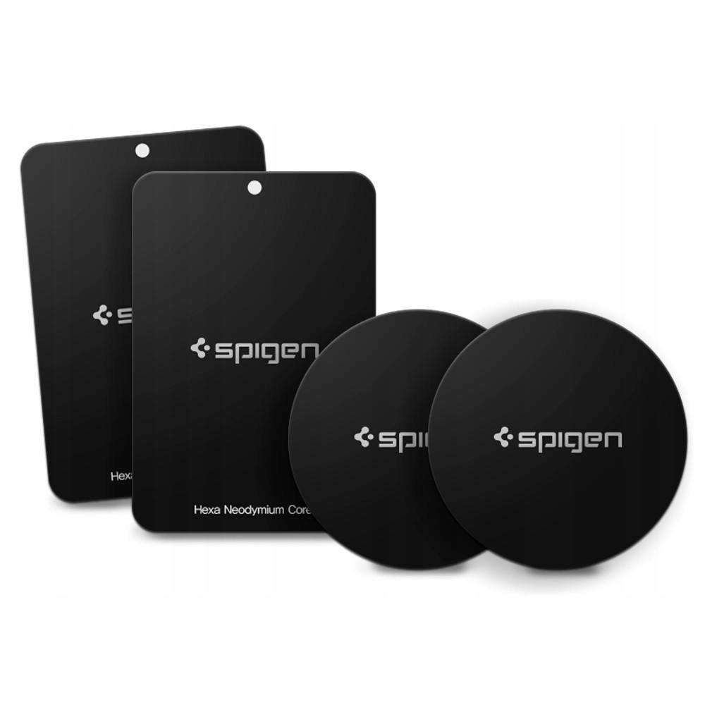 Spigen MP-4P kovové doštičky pre magnetický držiak - 4 ks
