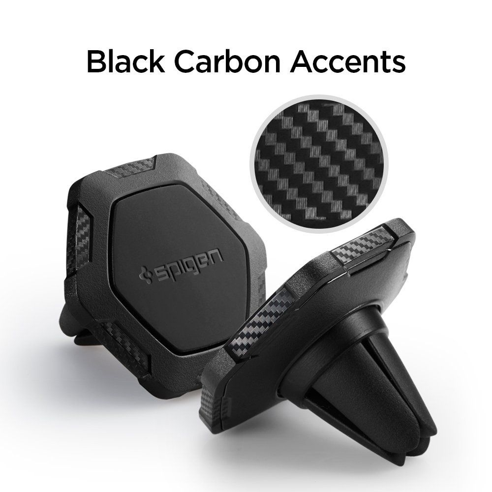 Spigen QS11 magnetický držiak do ventilácie - čierny