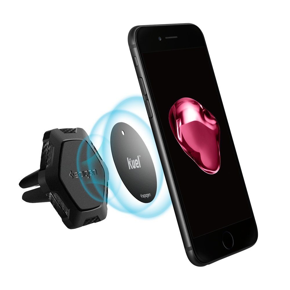 Spigen QS11 magnetický držiak do ventilácie - čierny