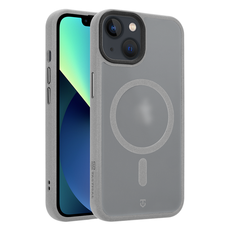 Tactical MagForce Hypersand puzdro pre Apple iPhone 13, svetlošedé