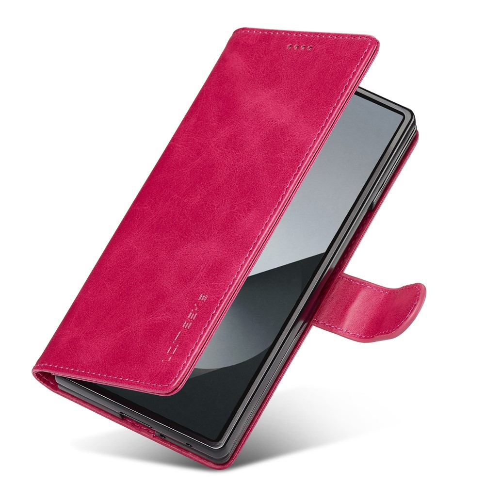 IMEEKE knižkové púzdro na Samsung Galaxy Z Fold7 5G - rose