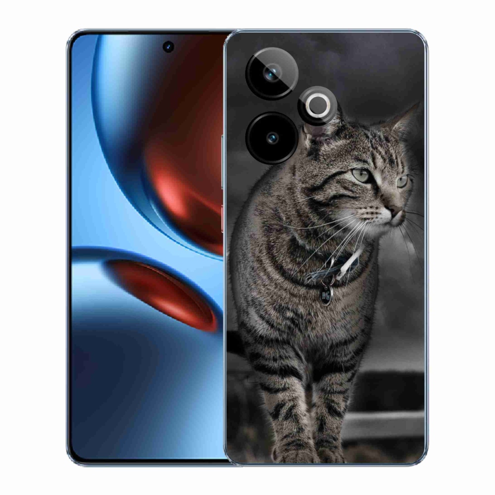 Gélový kryt mmCase na Realme GT 7 5G/GT 7T 5G - mačka