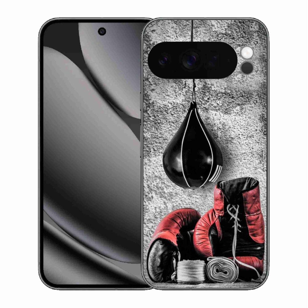 Gélový kryt mmCase na Google Pixel 10 Pro XL - boxovacie vrece a rukavice