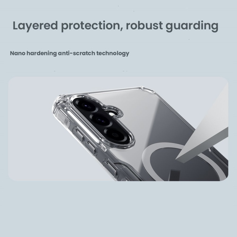 Nillkin Nature TPU PRO Magnetic Kryt pre Samsung Galaxy A56 5G Transparent