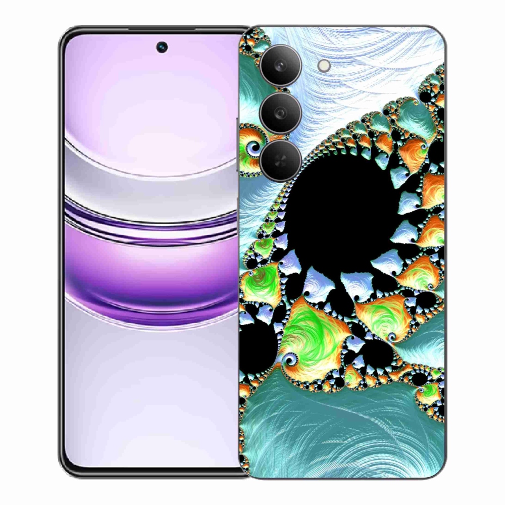 Gélový kryt mmCase na Realme 14x 5G - abstraktný motív 21