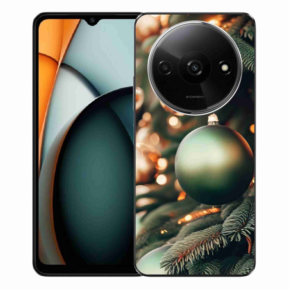 Gélový kryt mmCase na Xiaomi Redmi A3 - vianočné ozdoby 1