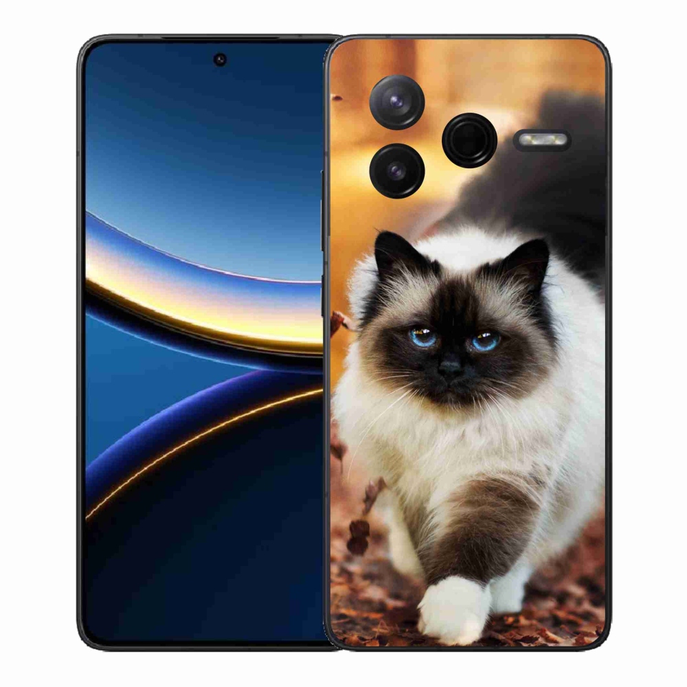 Gélový kryt mmCase na Xiaomi Poco F7 Pro - mačka