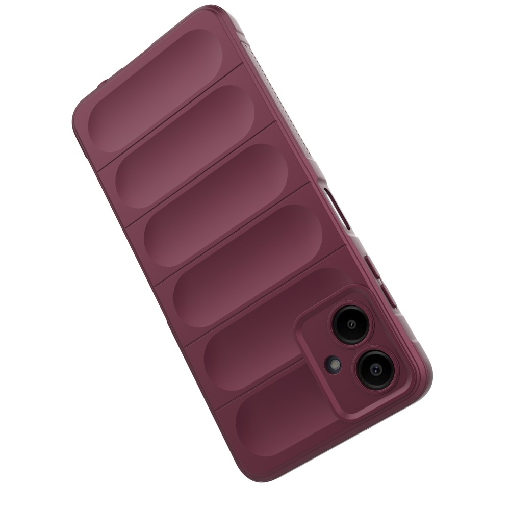 Rugg odolný gélový obal na Samsung Galaxy A06 4G - vínový