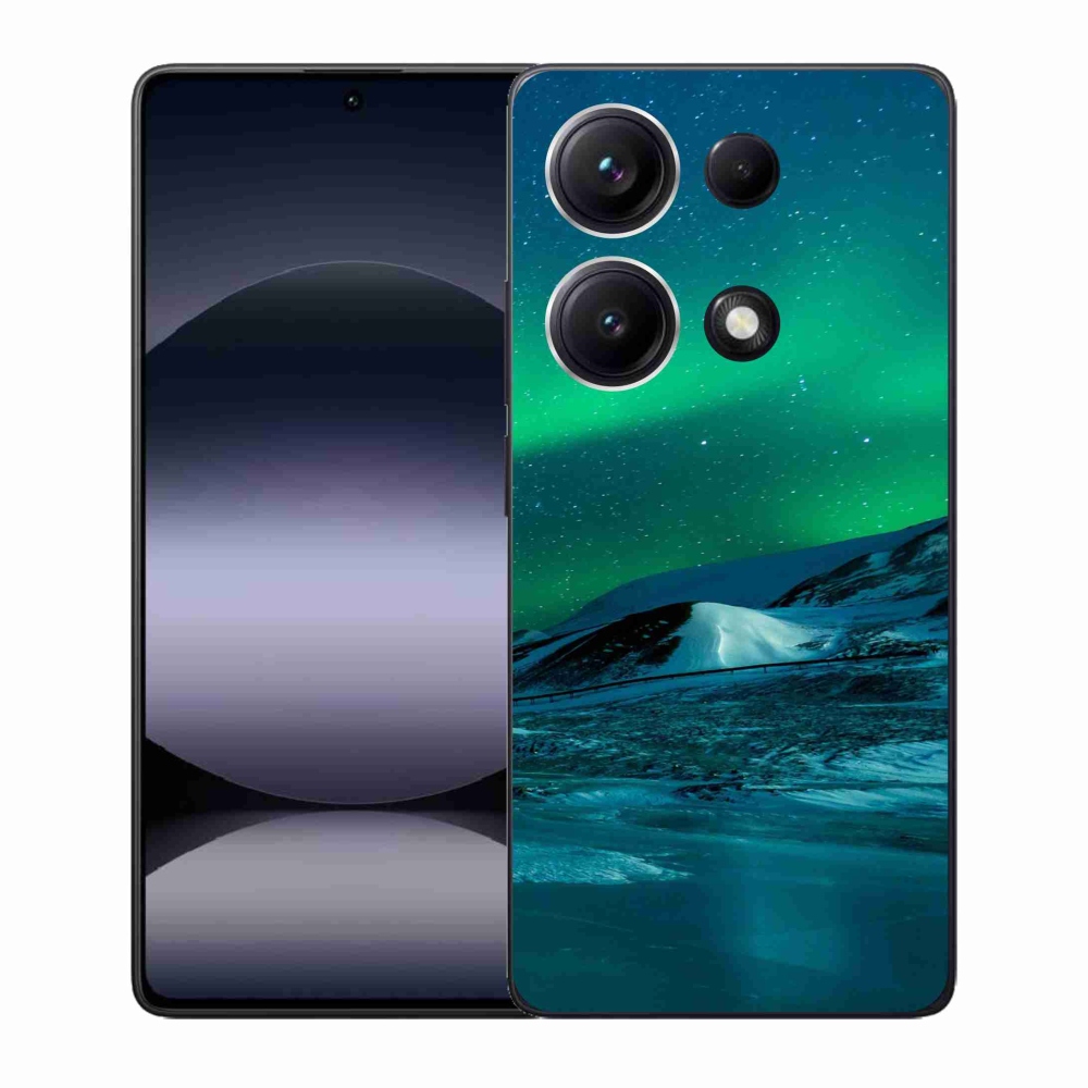 Gélový kryt mmCase na Xiaomi Redmi Note 14S - polárna žiara