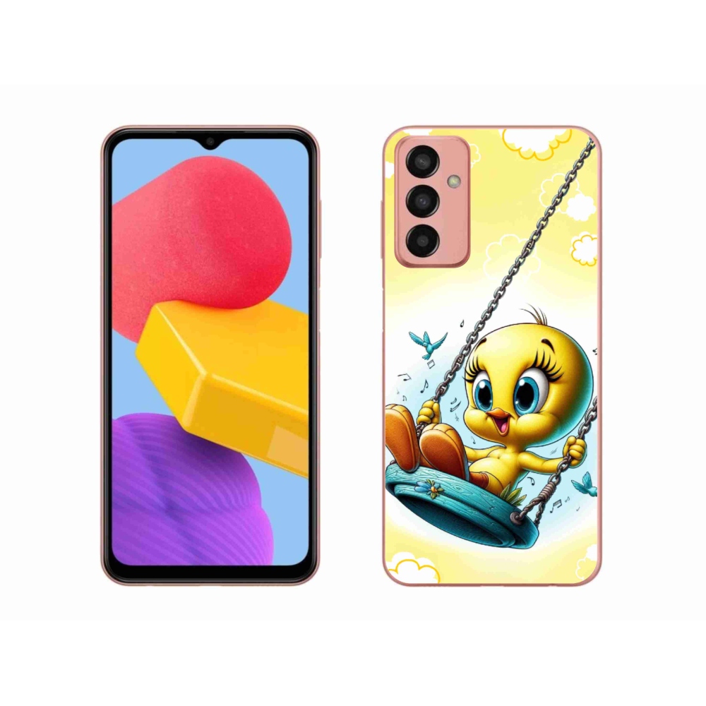 Gélový kryt mmCase na Samsung Galaxy M13 - tweety