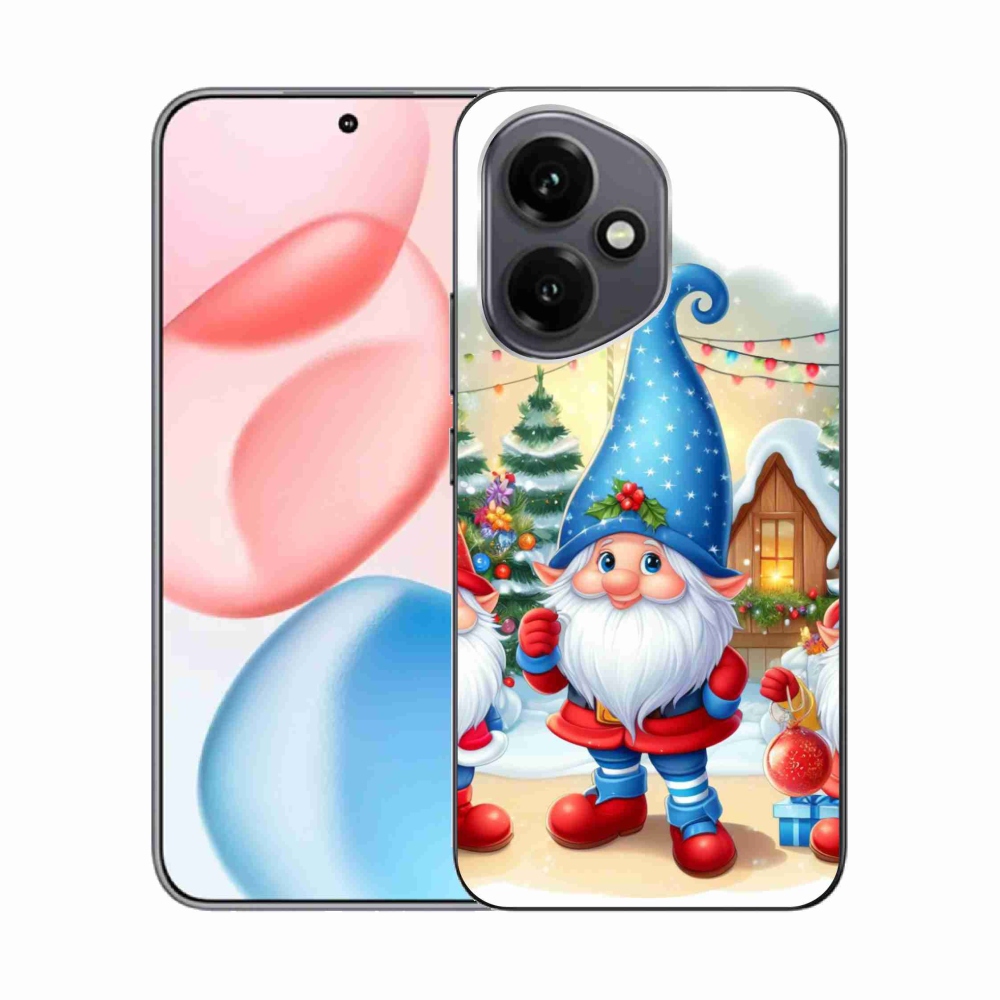 Gélový kryt mmCase na Honor 400 - vianočné škriatkovia