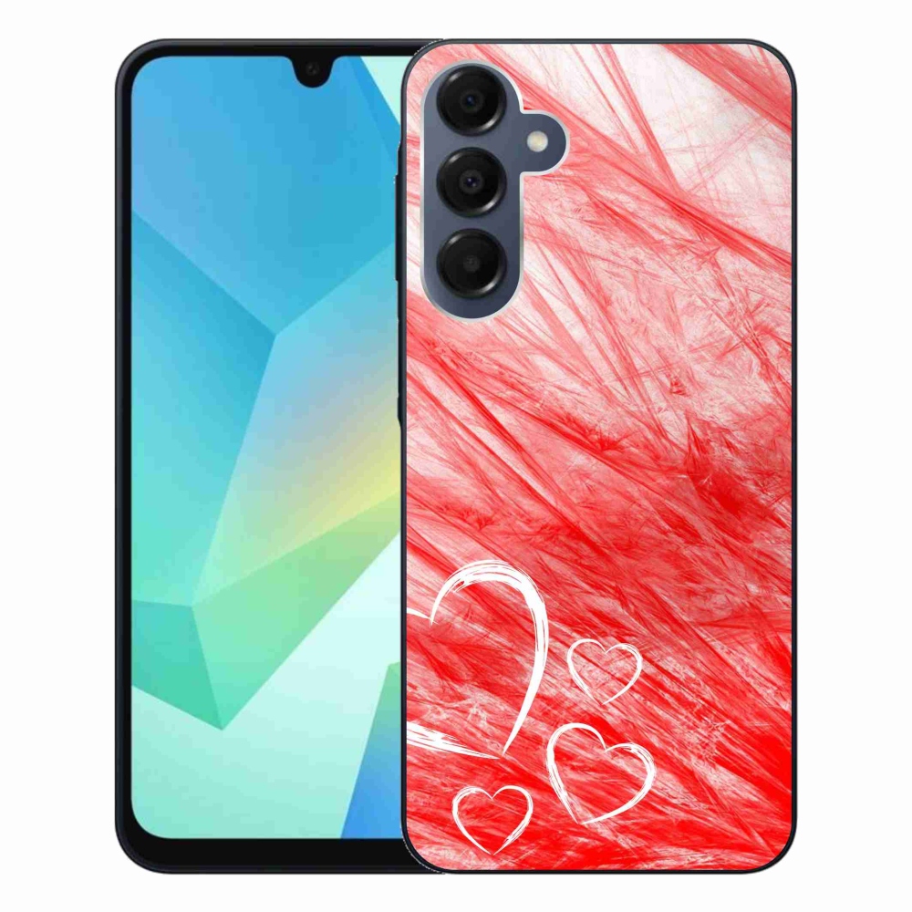 Gélový kryt mmCase na Samsung Galaxy A16 4G/5G - heart