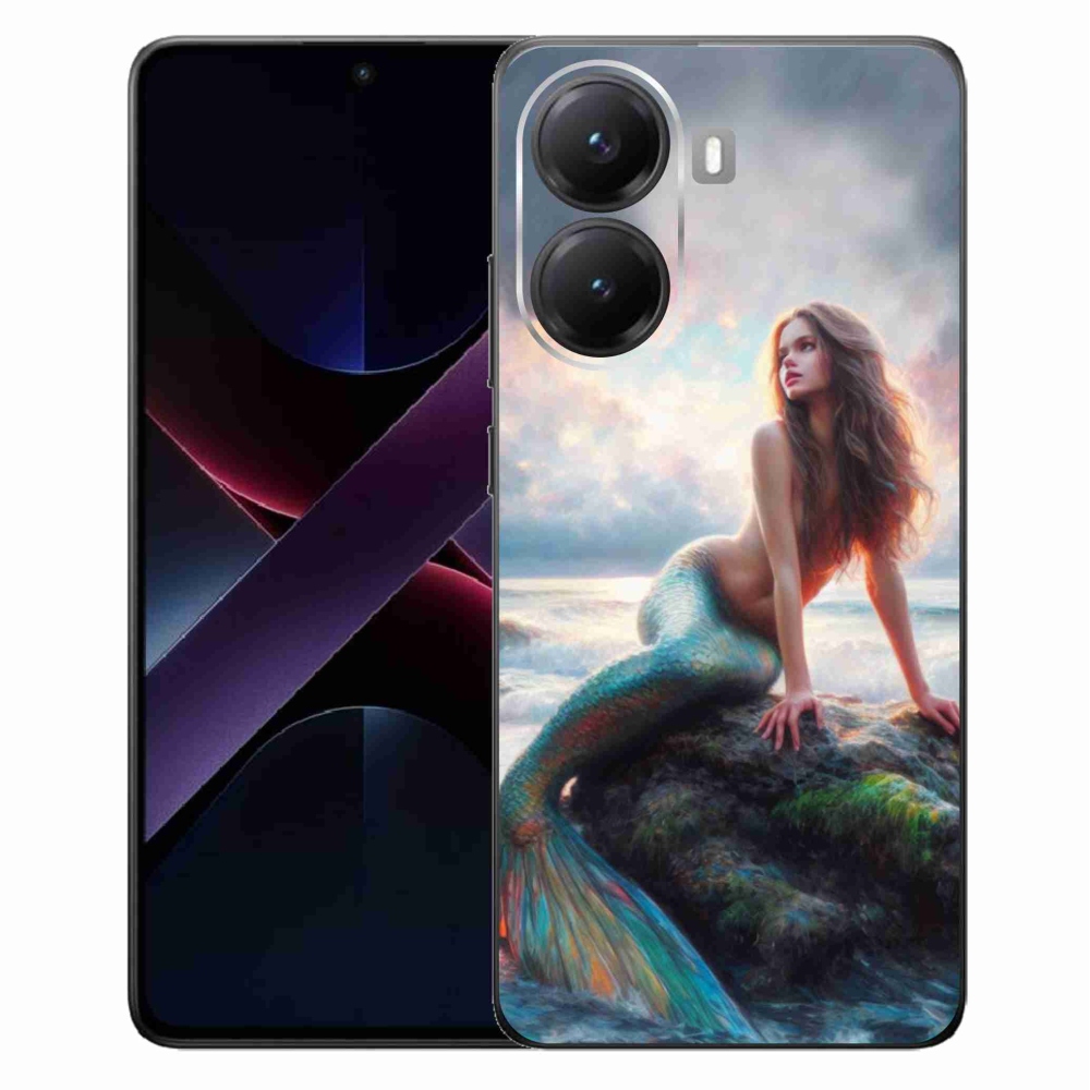 Gélový kryt mmCase na Xiaomi Poco X7 Pro 5G - morská panna