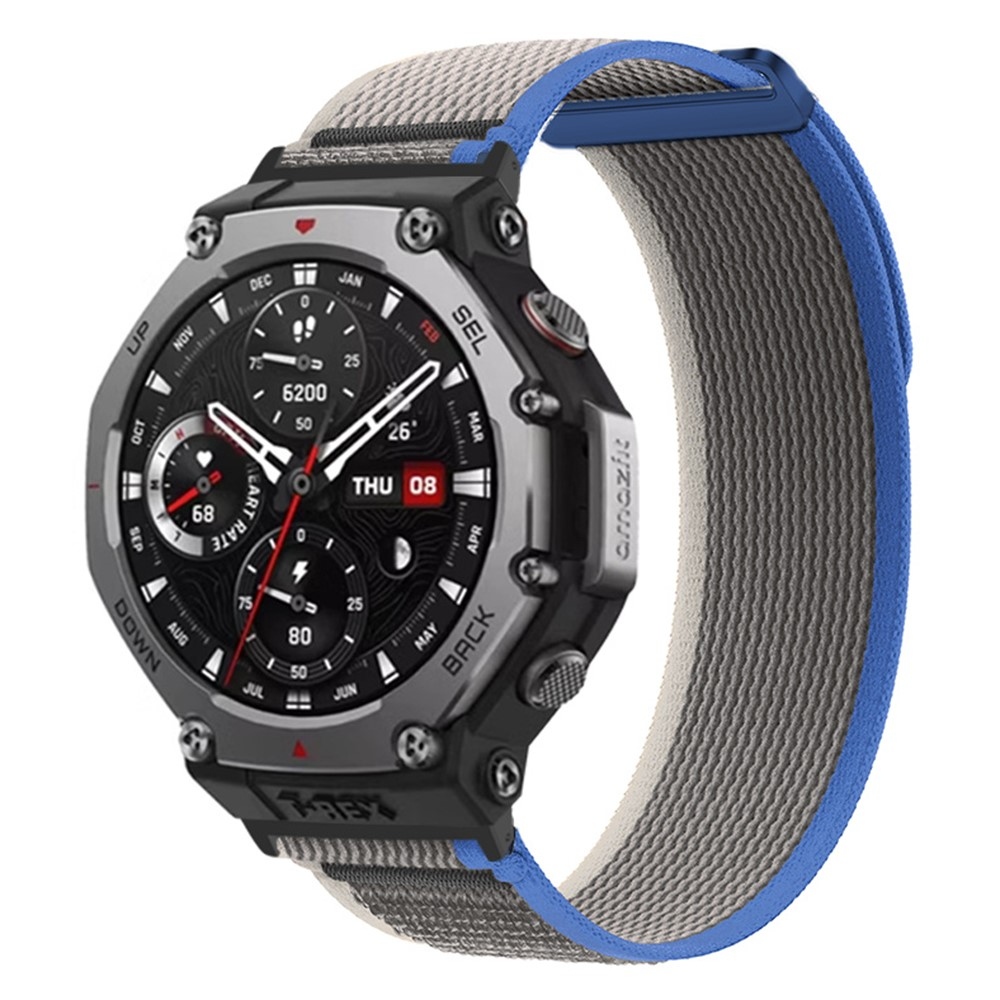 Strappe nylonový remienok na Amazfit T-Rex 3 - modrý/sivý