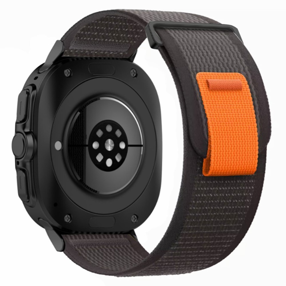 Strappe nylonový remienok na Samsung Galaxy Watch Ultra (2025) 47mm - čierny
