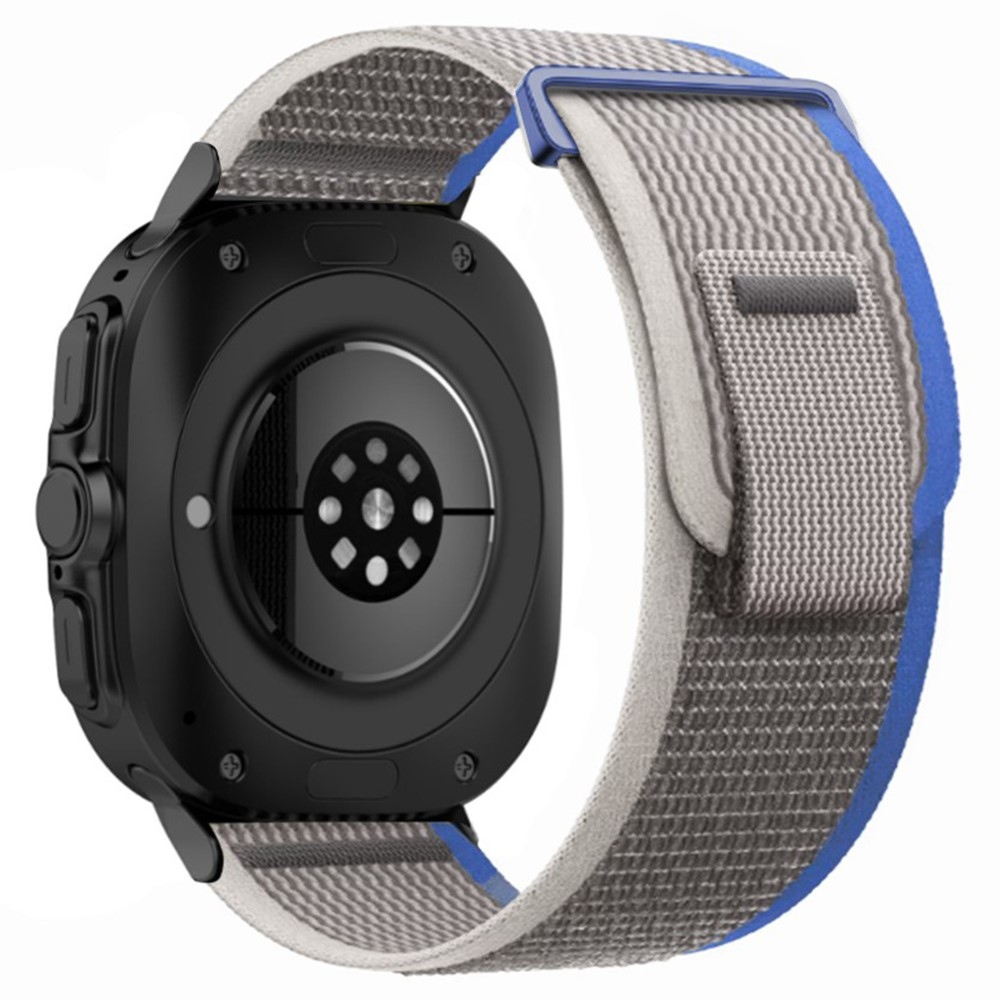 Strappe nylonový remienok na Samsung Galaxy Watch Ultra (2025) 47mm - modrý/sivý