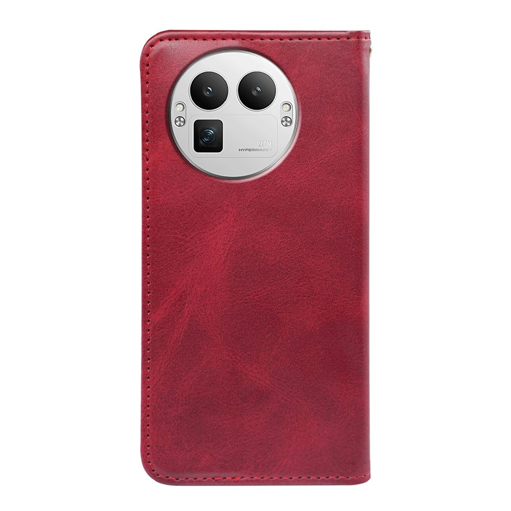 Stronge knižkové puzdro na Realme GT 8 Pro 5G - červené