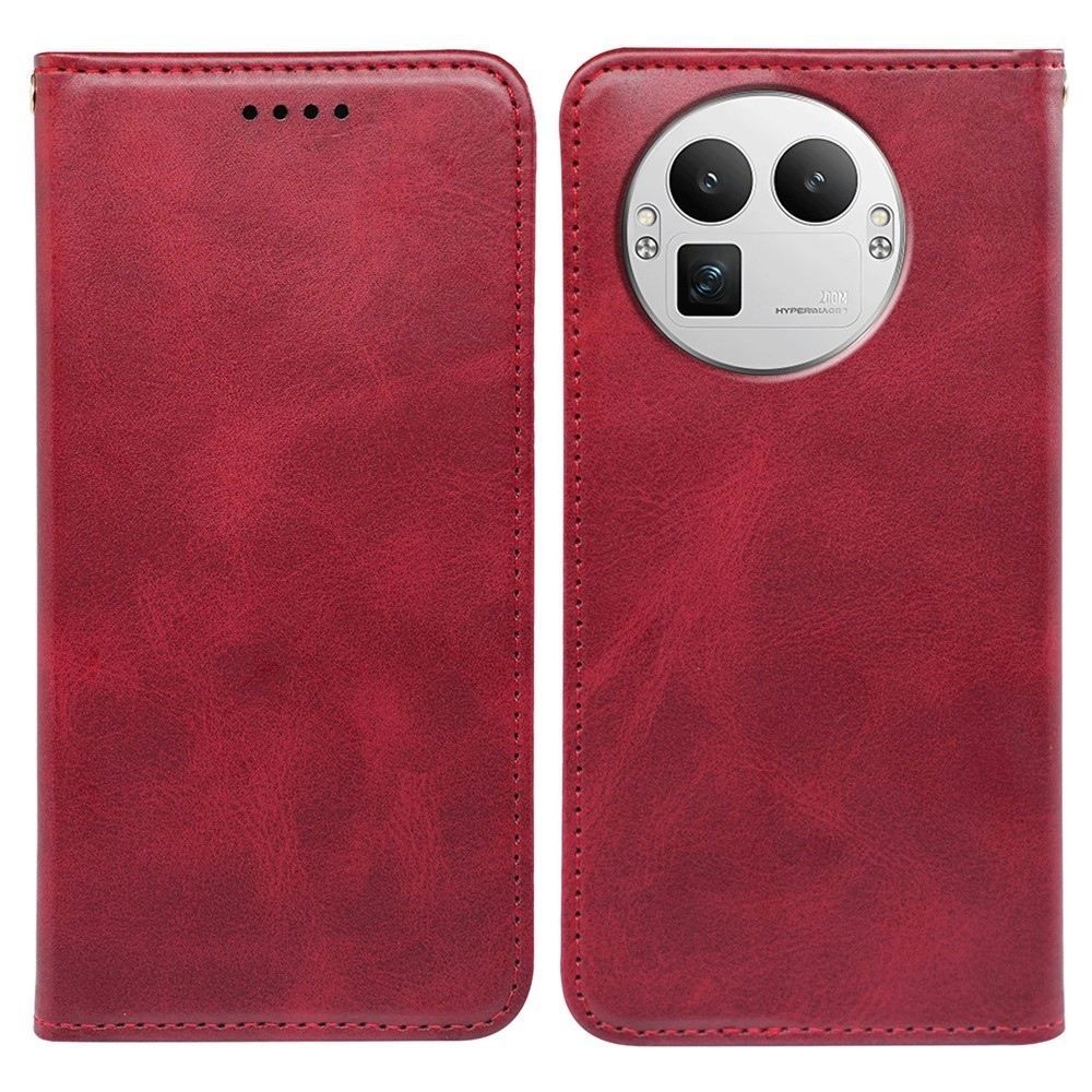 Stronge knižkové puzdro na Realme GT 8 Pro 5G - červené
