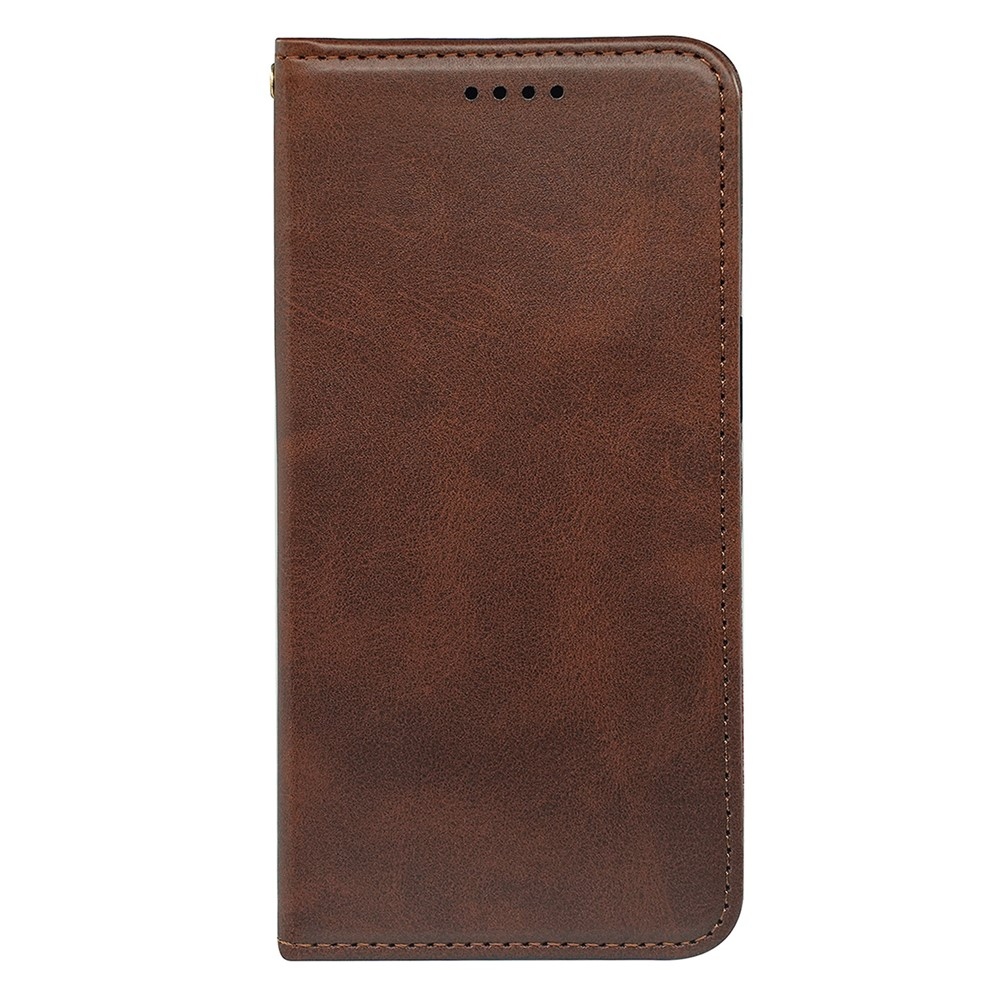 Stronge knižkové puzdro na Realme GT 8 Pro 5G - hnedé