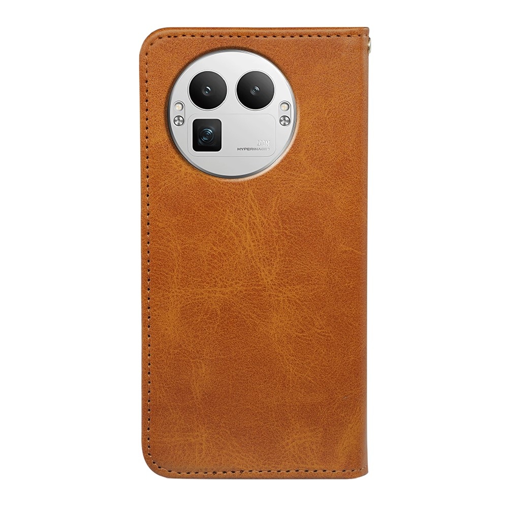 Stronge knižkové puzdro na Realme GT 8 Pro 5G - khaki