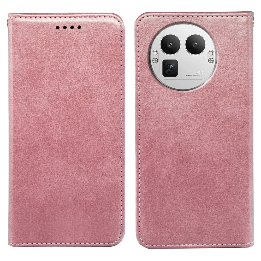 Stronge knižkové puzdro na Realme GT 8 Pro 5G - ružovozlaté