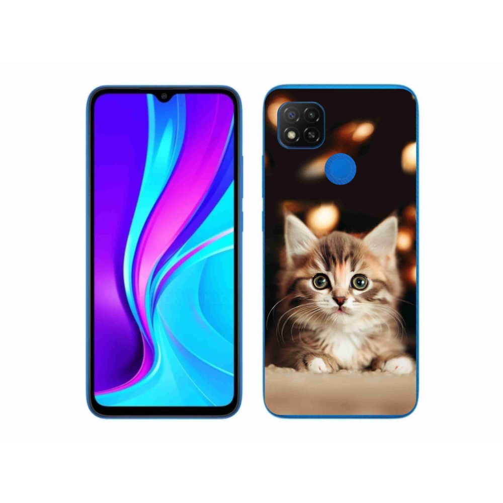 Gélový kryt mmCase na Xiaomi Redmi 9C - roztomilé mačiatko 2