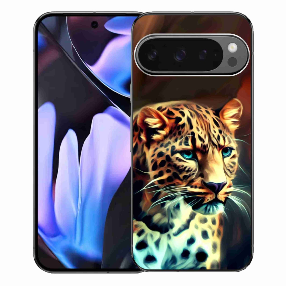 Gélový kryt mmCase na Google Pixel 9 Pro XL - leopard